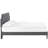 Corene Platform Bed with Squared Tapered Legs-717047249-693147522