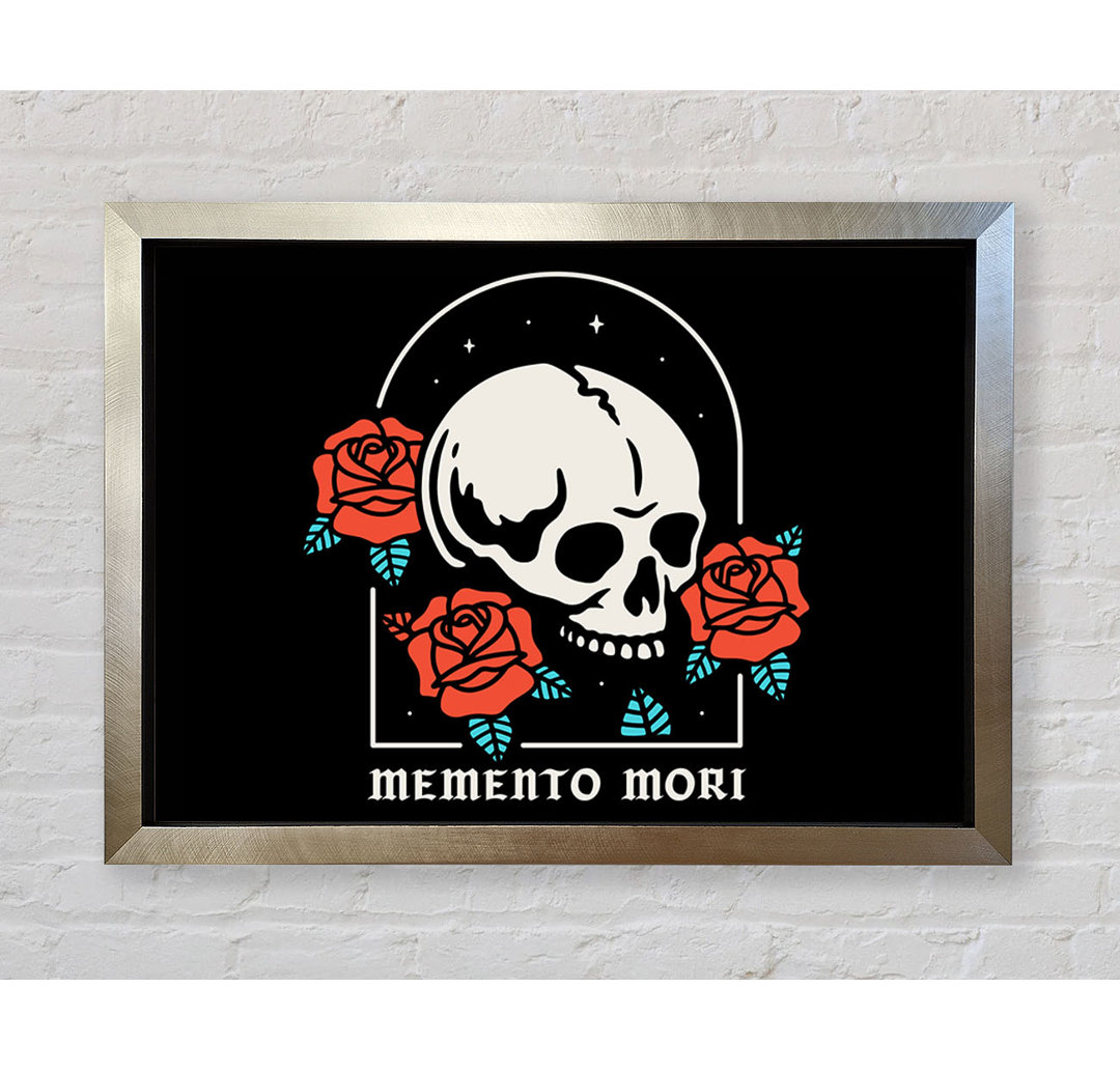 Memento Mori - Einzelne Bilderrahmen Kunstdrucke