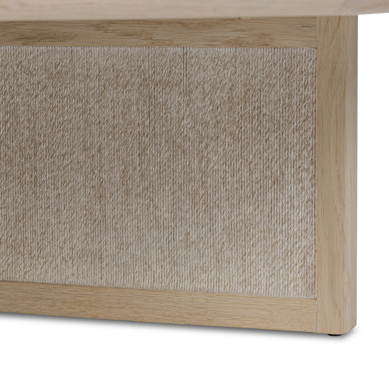 Rosenell Round Coffee Table, Natural