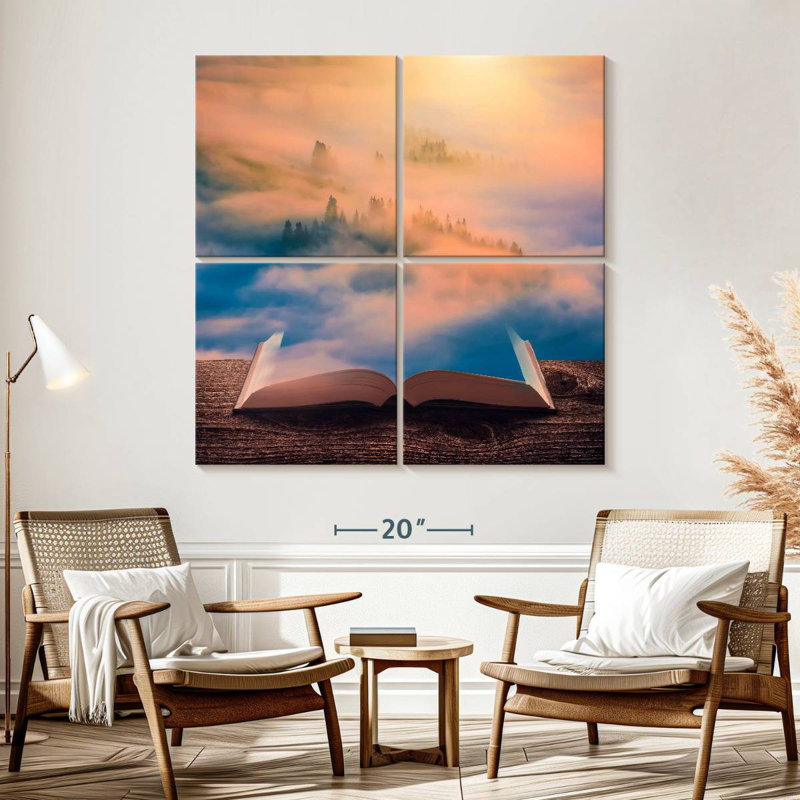 Kerner Fantasy Book, 57" H x 57" W