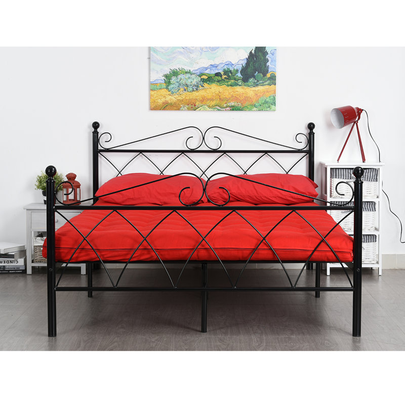 Alastair Metal Bed, Double (4'6)