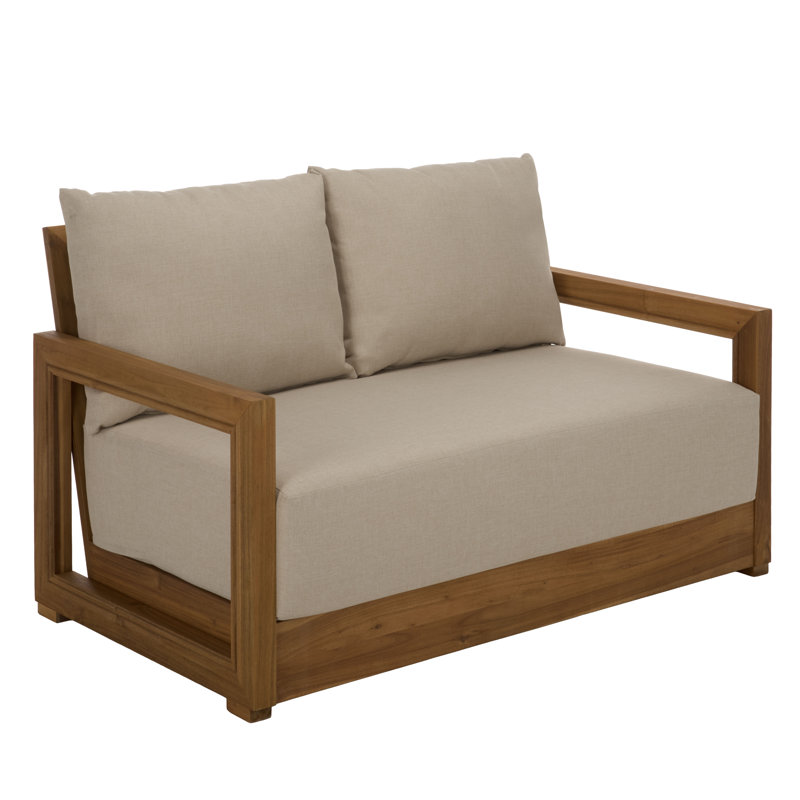 Causeuse Jackson, Natural, Taupe