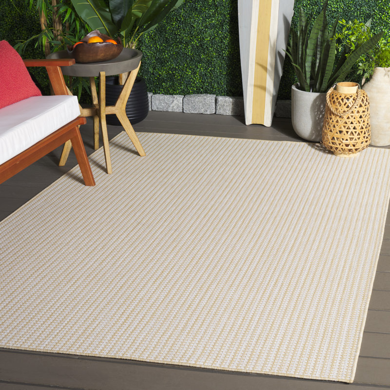 Terrace 802 Geometric Indoor/Outdoor Rug, Rectangle 4' x 6'