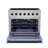 Hauslane 36" Gas Range In Stainless Steel | 6 Burners Up To 20,000 Btus | 5.2 Cu. Ft. Convection Oven With 5 Rack Positions | Convertible Ng/Lp | Cool-Touch Triple-Layer Door Matte Black-120733774