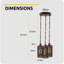 Mohn 3 - Light Cluster Cylinder Pendant-284445372