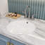 Robinet de lavabo de salle de bain à 2 poignées certifiées CUPC 12,06 po d'Uswa Home-126254009