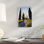 « cypress-line road, tuscany region, italie », impression sur toile