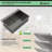 33'' L Single Bowl Stainless Steel Kitchen Sink-98674088