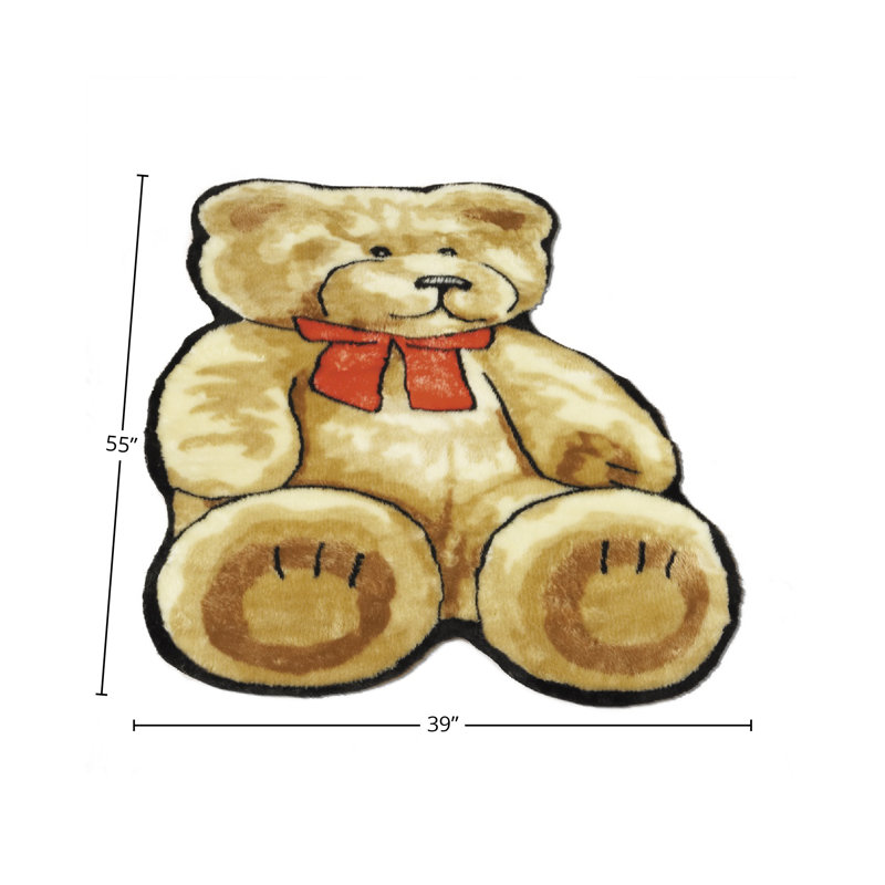 Teddy Bear Playmat, Novelty 3' x 5'