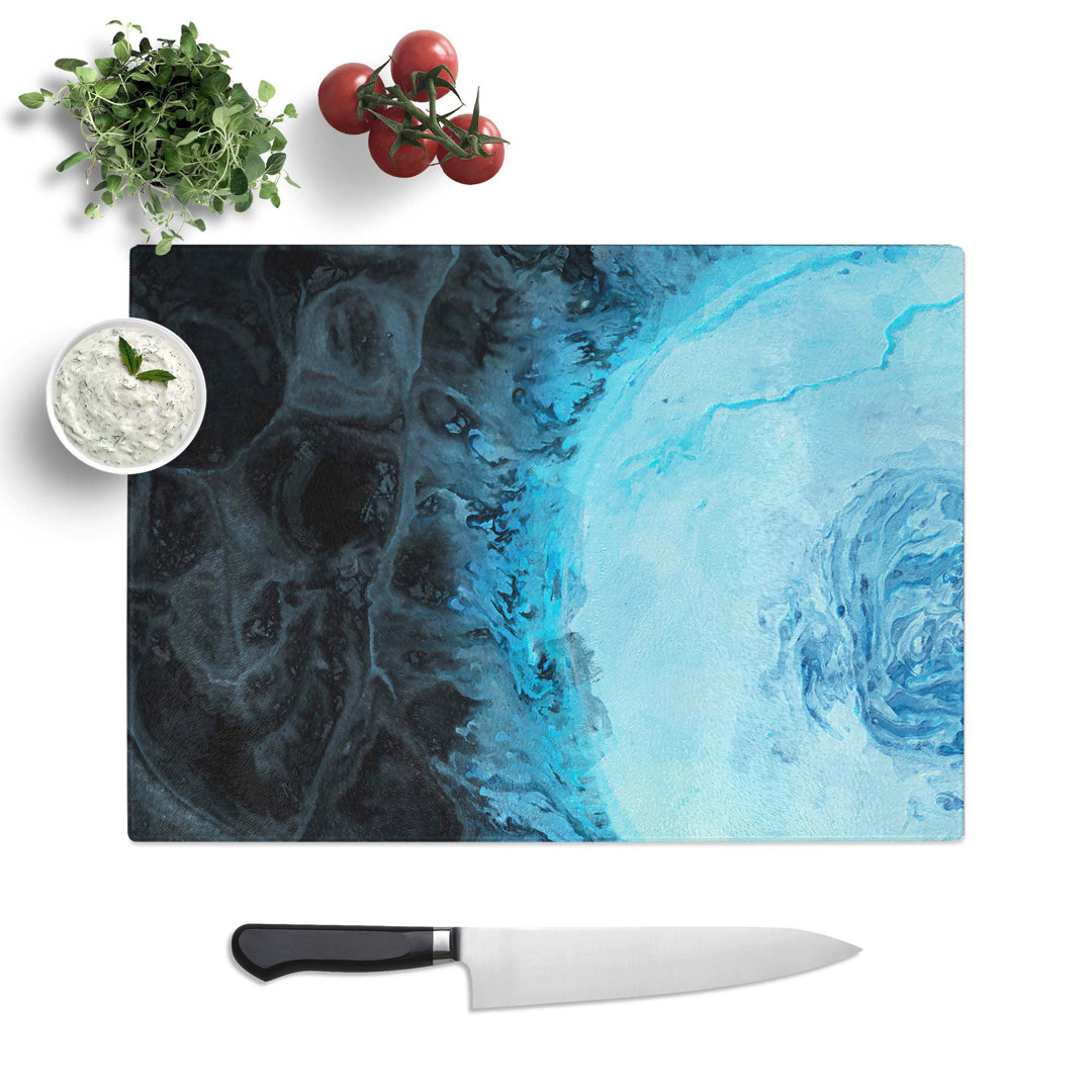 Tempered Glass Deep Asleep Chopping Board