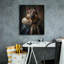 Art mural sur toile Trinx «Portrait Noble German Shepherd» par Momart-373102917