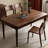Walnut Solid Wood Dining Table-98750574