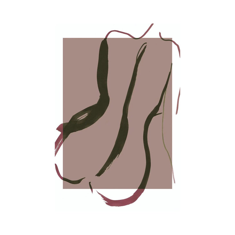 Sketch No. I by Design Fabrikken - Wrapped Canvas Gallery-Wrapped Canvas Giclée, 20.32 cm H x 30.48 cm W