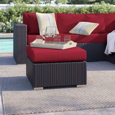 Convene Outdoor Ottoman with Cushion