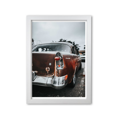 Retro Car 1 Piece Wall Art