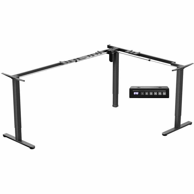 Structure de bureau VIVO, Noir, H 27,7 po x l 51,8 po x P 73 po