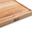 John Boos Chef's Collection Edge Grain 1.75" Maple Cutting Board with Groove-32567538