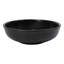 Ensemble de 6 bols peu profonds ou assiettes creuses de la collection Kokuyo en céramique noire (30 cl).