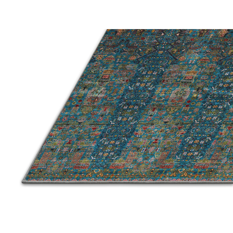 Tapis bleu Hanadi, Rectangle 8 pi x 10 pi
