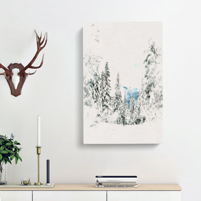 Winter Trail - Wrapped Canvas
