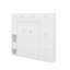 Lit escamotable simple avec casiers et armoires
