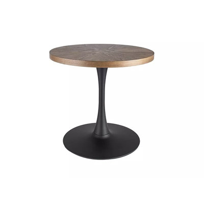 Fultonville Round Metal Base Dining Table