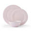 Trellis Pink 12-Pc Dinnerware Set, Service For 4, Bone China
