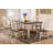 Abdelrhman 6 - Person Solid Wood Solid Wood Top Four Leg Dining Set