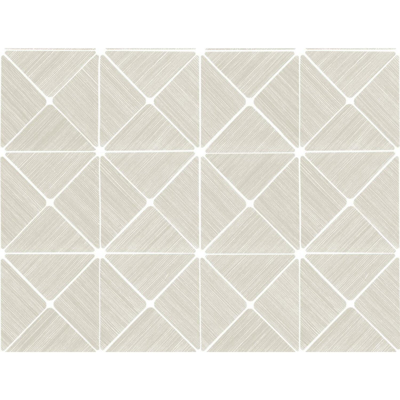 Rouleau de papier peint adhésif Alazhia L 20 pi x l 27 po, Blanc cassé