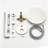 Topcraft 10-Inch Stainless Steel Rain Shower System With Handheld Showerhead-129047553