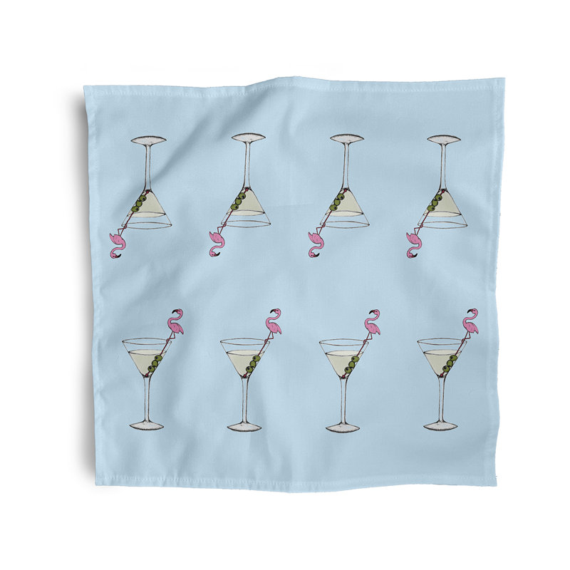 Connellsville Polyester Square Napkin, Blue