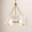 Lustre en fer 8 lumières Nicola