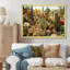 «Broaderick Coral Green Cactus Field I» sur toile-841034594-841830812