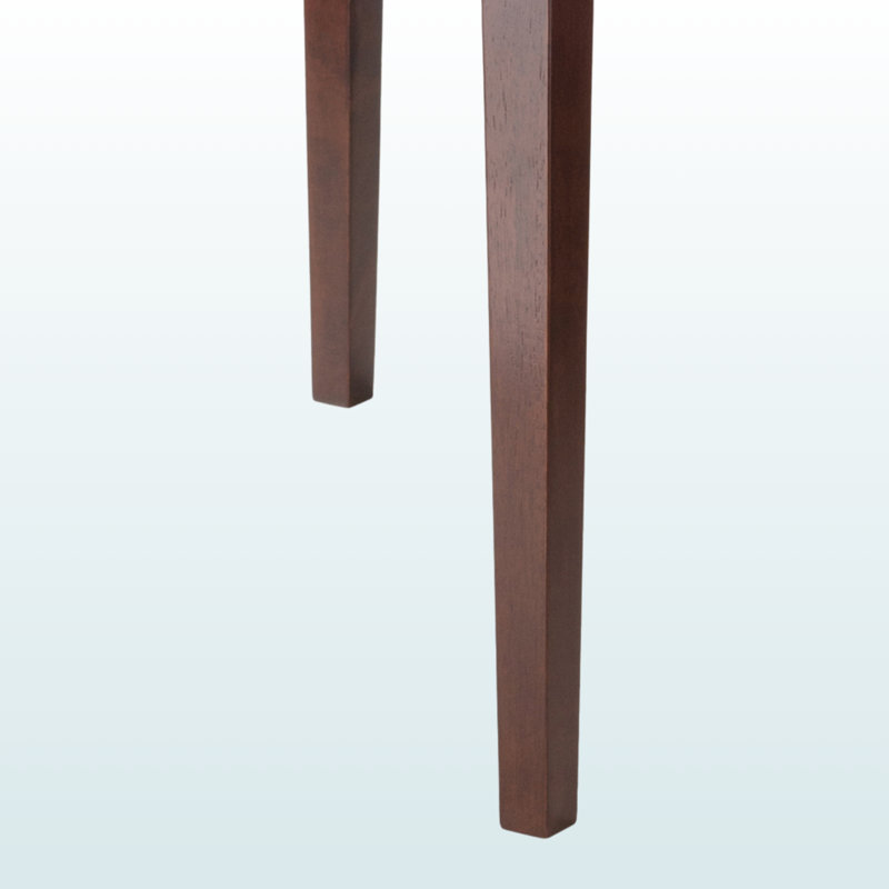 Rufus Walnut Round Drop Leaf Dining Table
