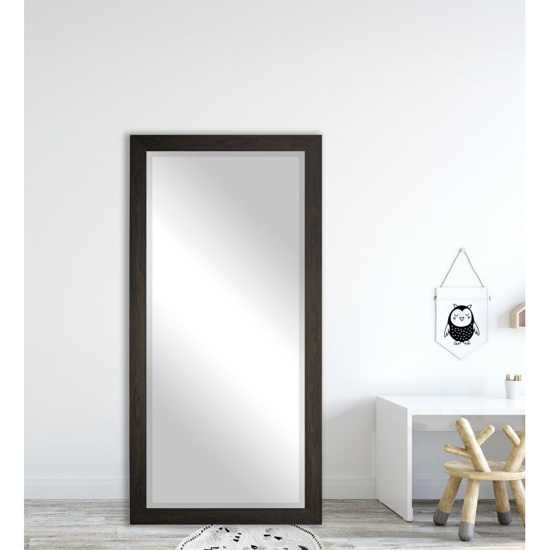 Miroir pleine grandeur Henslee, Noyer noir, H 65,5 po x l 32 po