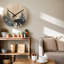 Horloge murale Cabin Bear 12 po Horloge murale silencieuse en bois