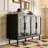 60.3 "Decorative Cabinet with 4 doors