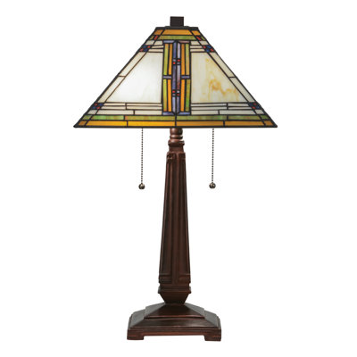 Meyda Tiffany & Stained Glass Table Lamp