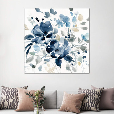 «Indigo Garden II» par Carol Robinson, reproduction d'art