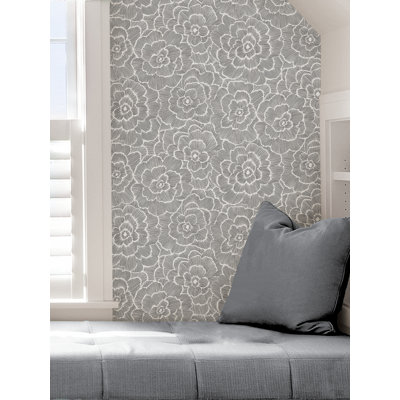 Lilburn Peel & Stick Floral Roll