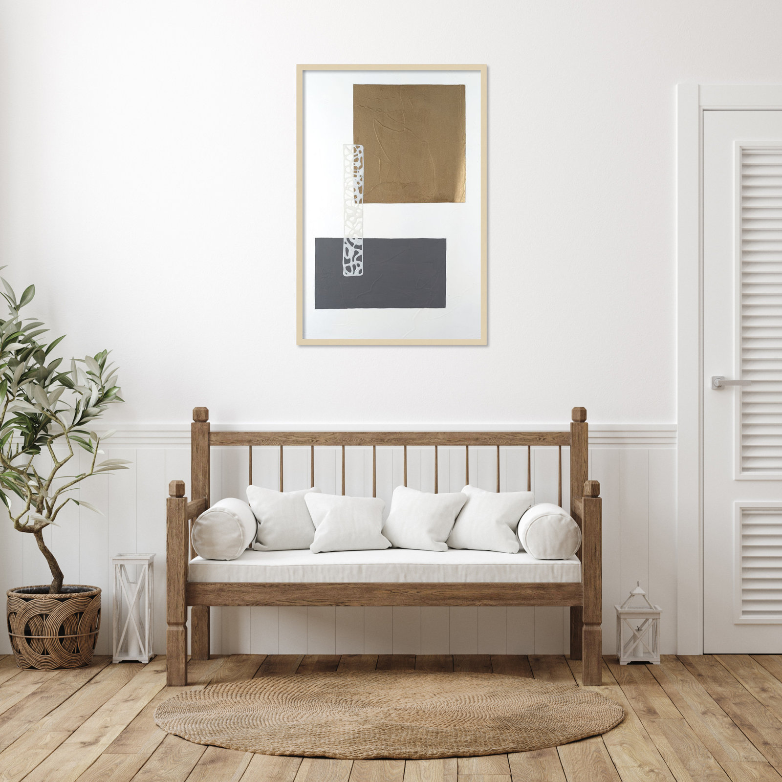 Nooks and Crannies I Print by Vanna Lam, 41" H x 28" W, Brown