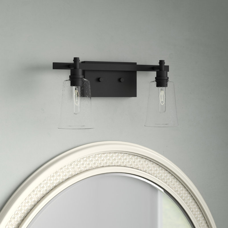 Masham 2 - Light Dimmable Vanity Light, Matte Black