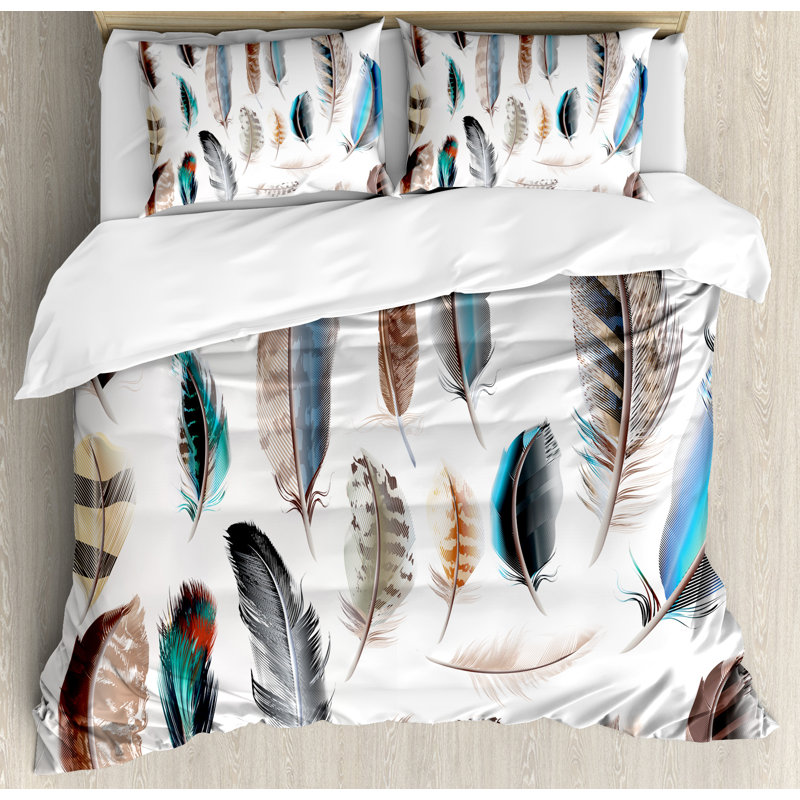 Feather House Modern & Contemporary Polyester Duvet Cover, Queen