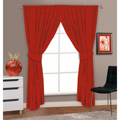 AUTUMNAL Bruyning Pencil Pleat Sheer Curtains