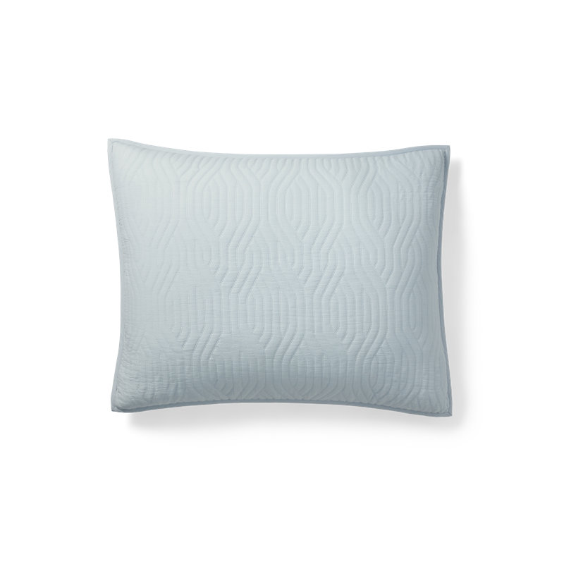Taie décorative Wiley, Bleu, Taie décorative de très grande taille