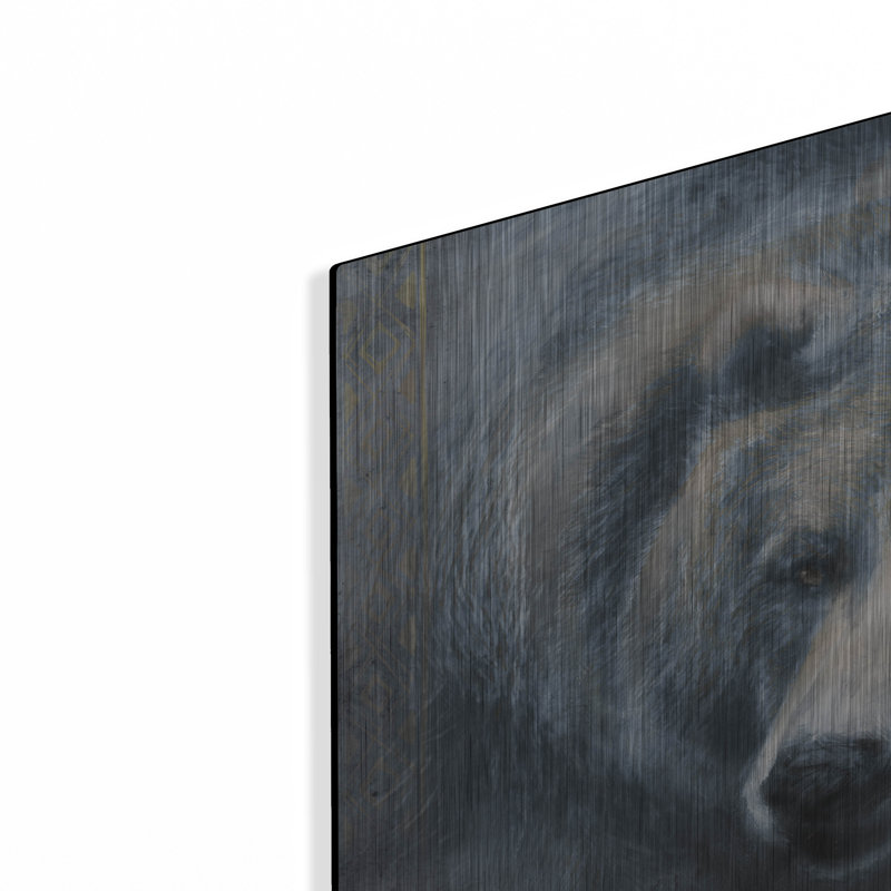 «Grizzly Encounter» par Robert Campbell, H 16 po x l 24 po