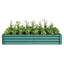 Lit de jardin surélevé pour l'extérieur, pot de fleurs rectangulaire en métal pour plantes, légumes et fleurs-908472296