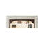Foyer de meuble télé en bois massif beige-117598221