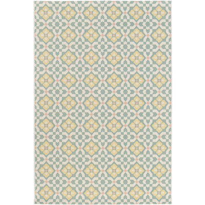 Danyar Geometric Shapes Area Rug