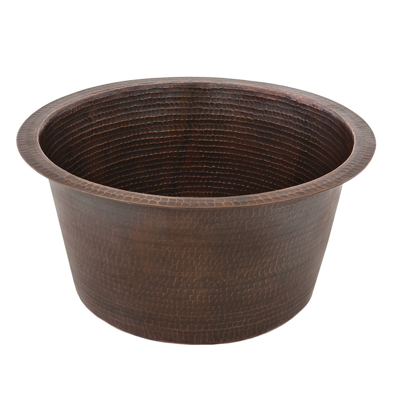Premier Copper Products BSP5_BR17DB-D Bar Sink And Drain Package